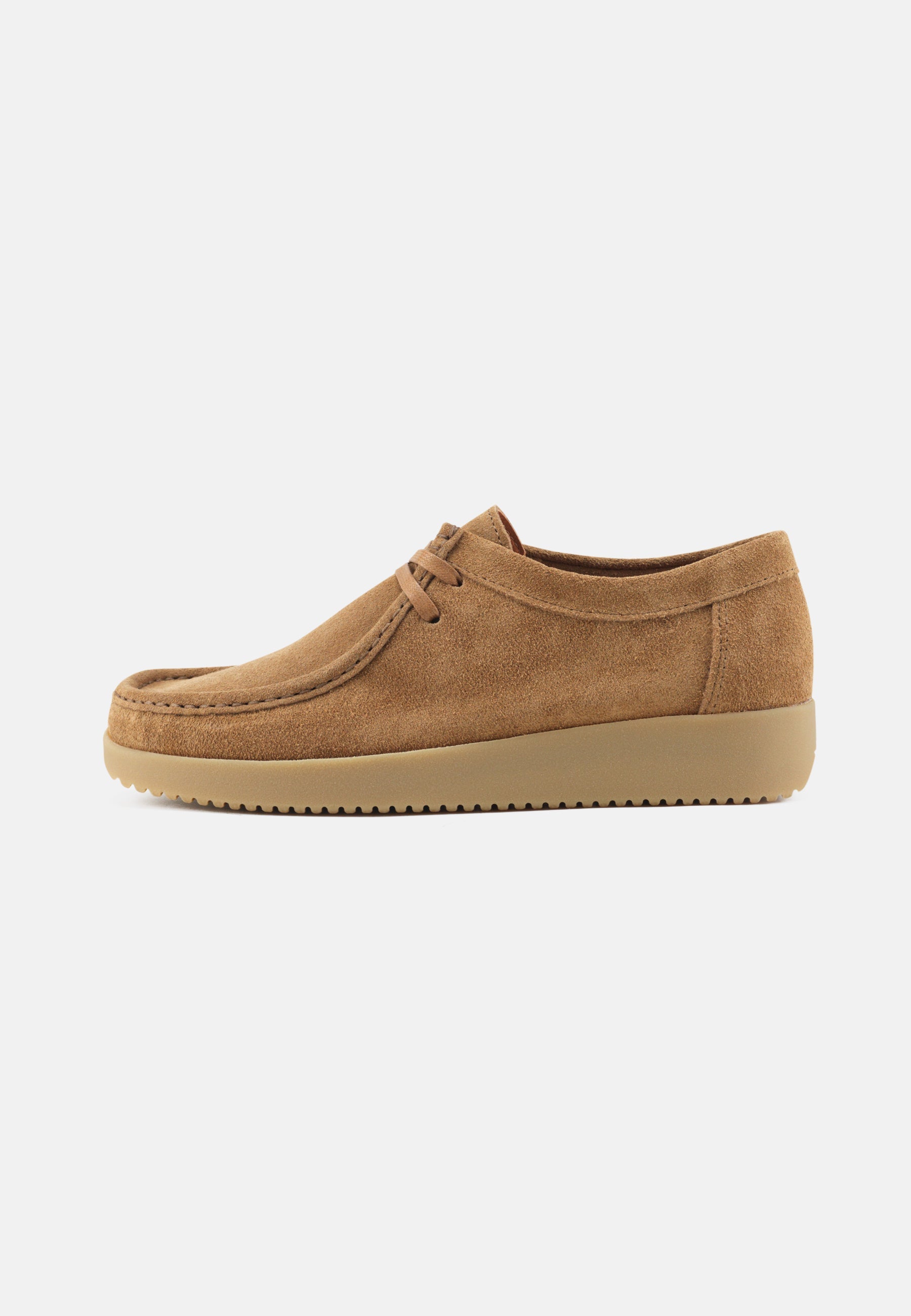Alba - Chrome Free Suede with Gum Sole