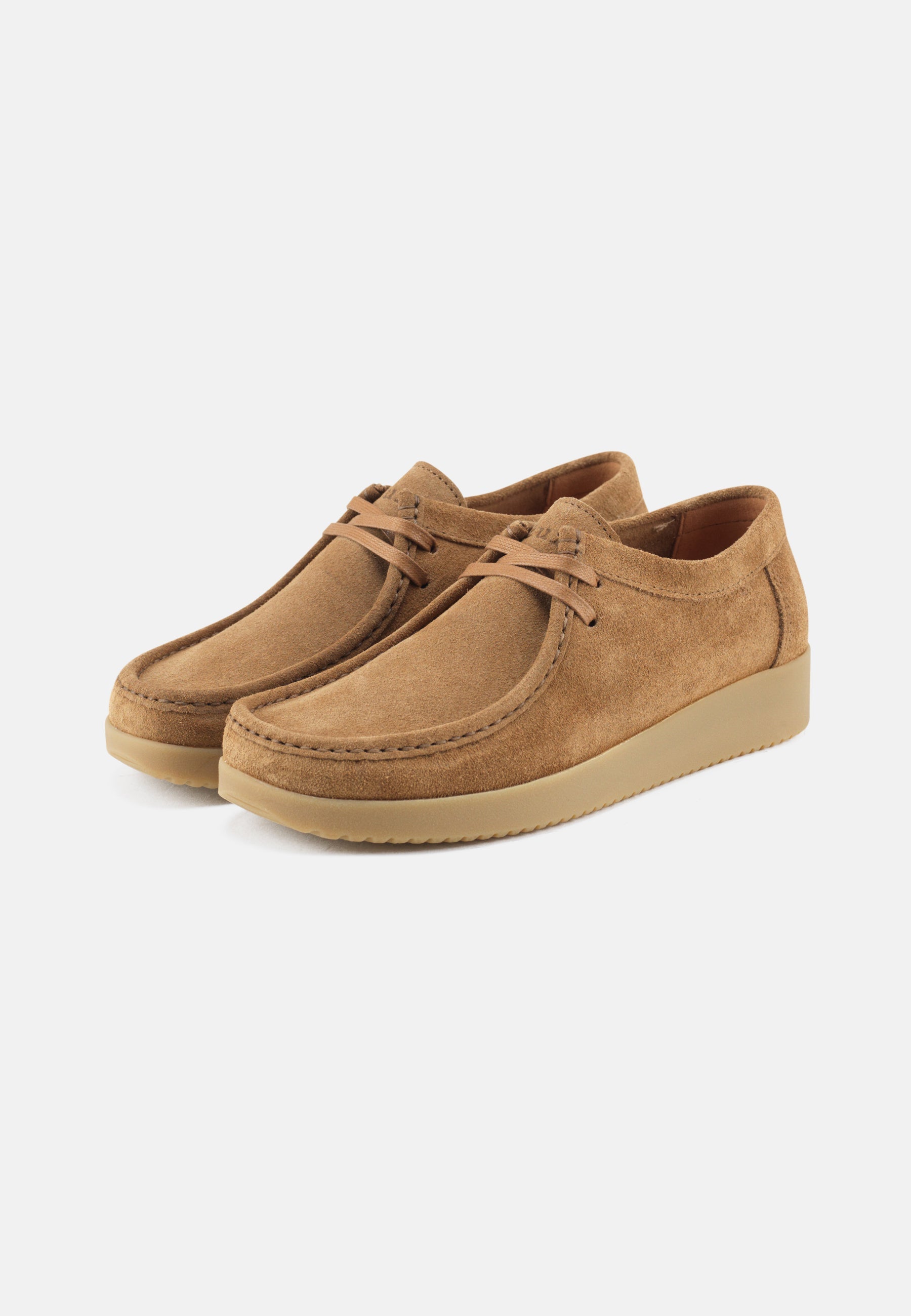 Alba - Chrome Free Suede with Gum Sole