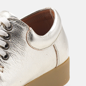 Anna Metallic Suede