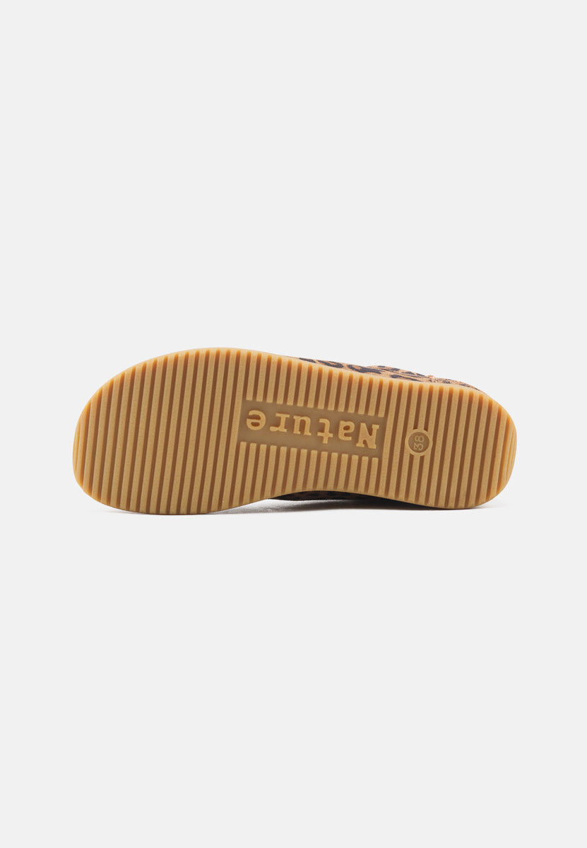 Anna Suede Print w Gum Sole