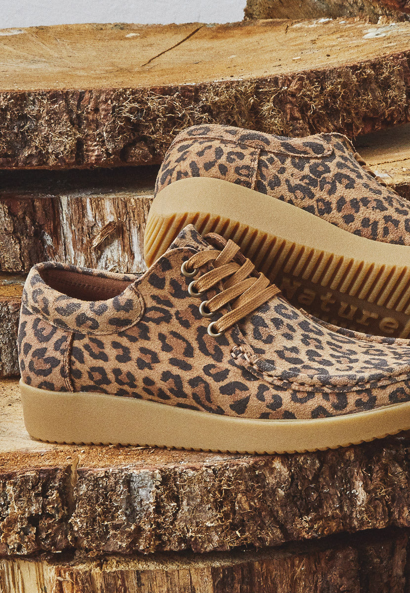 Anna Suede Print w Gum Sole