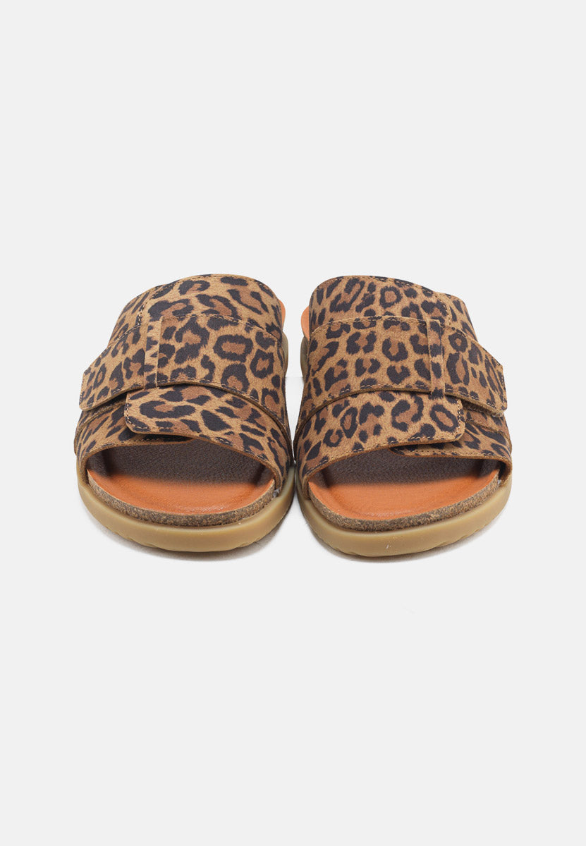 Katrine Suede Print w Natural Sole