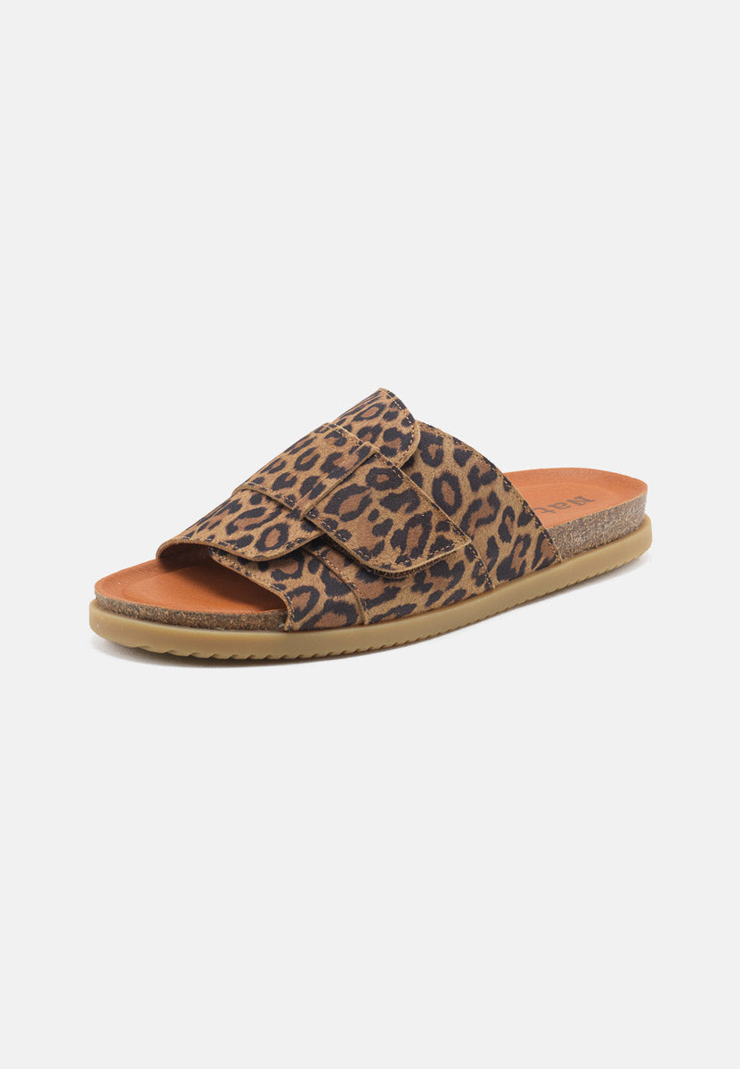Katrine Suede Print w Natural Sole