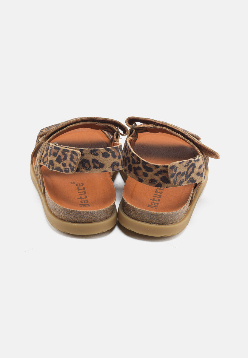 Mathilde Suede Print w Natural Sole