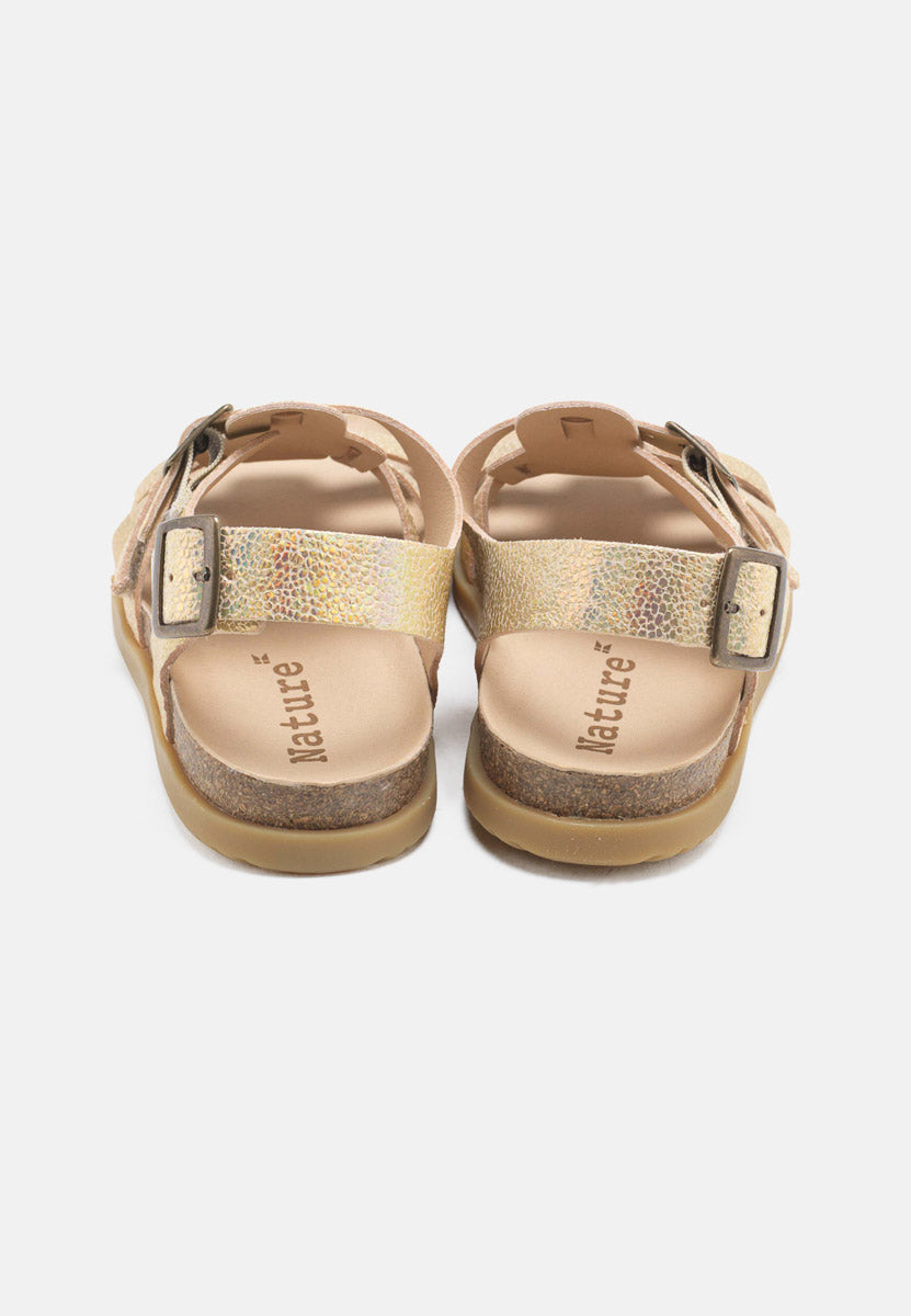 Mette Metallic Suede