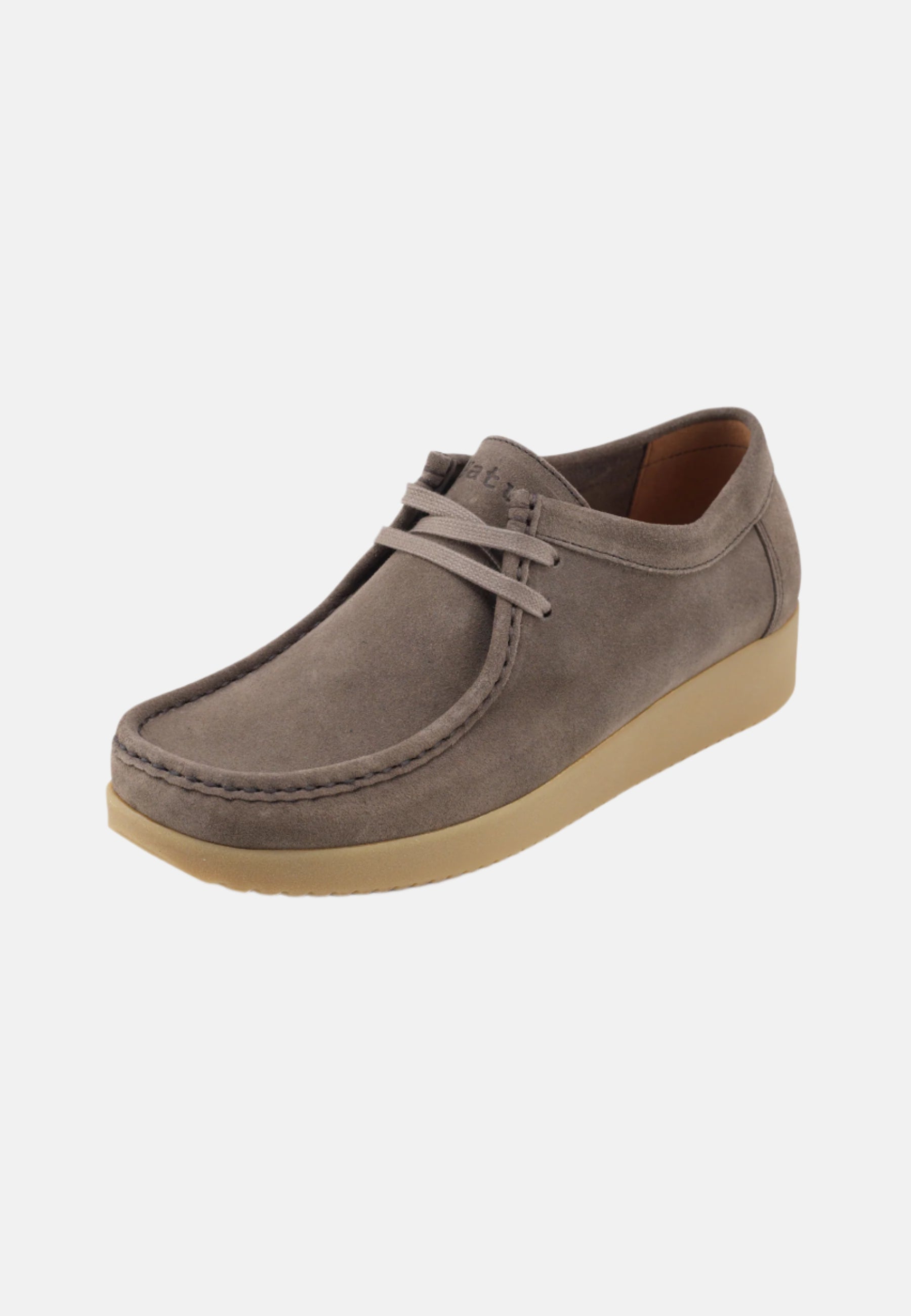 Alba - Chrome Free Suede with Gum Sole