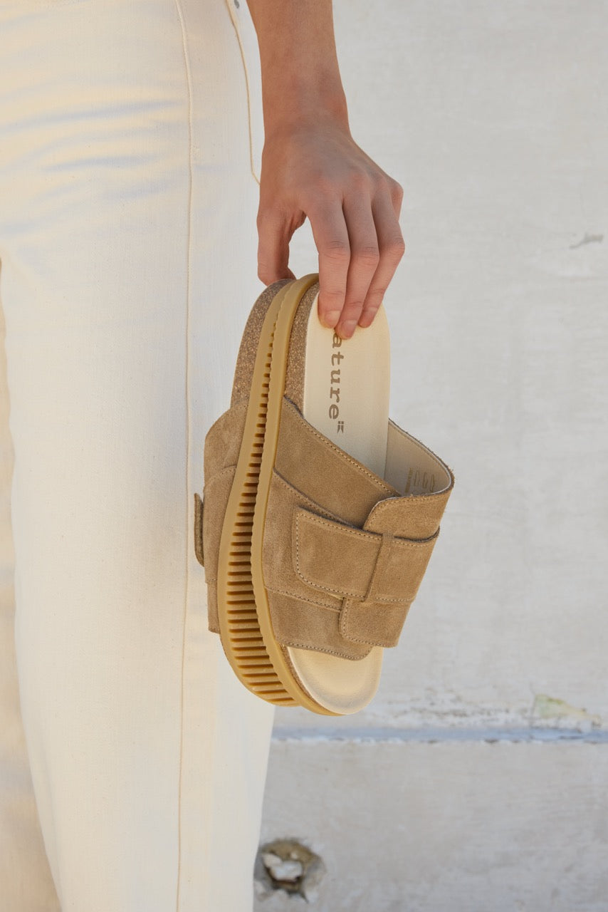 Katrine Suede WR w Natural Sole