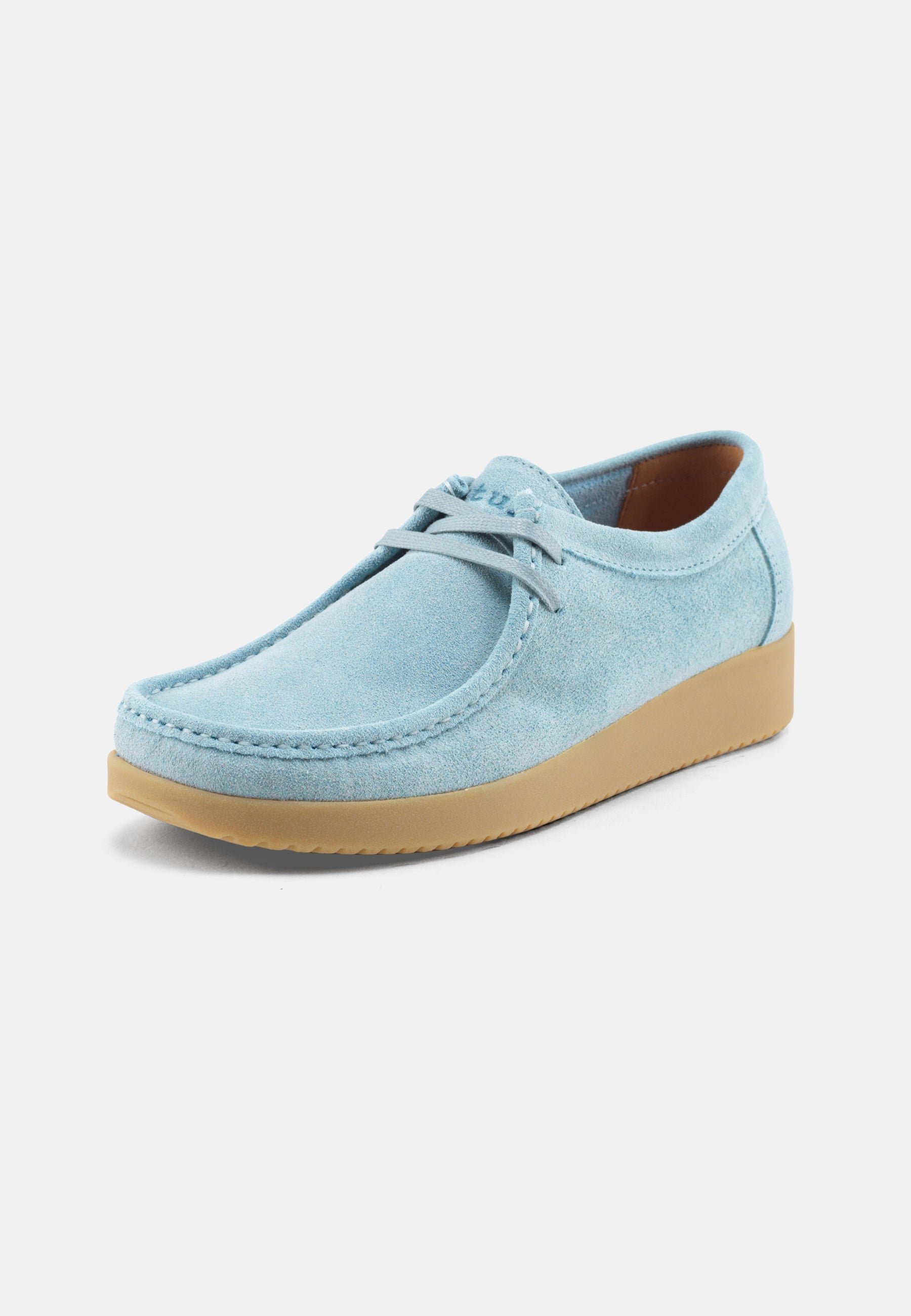 Alba - Chrome Free Suede with Gum Sole