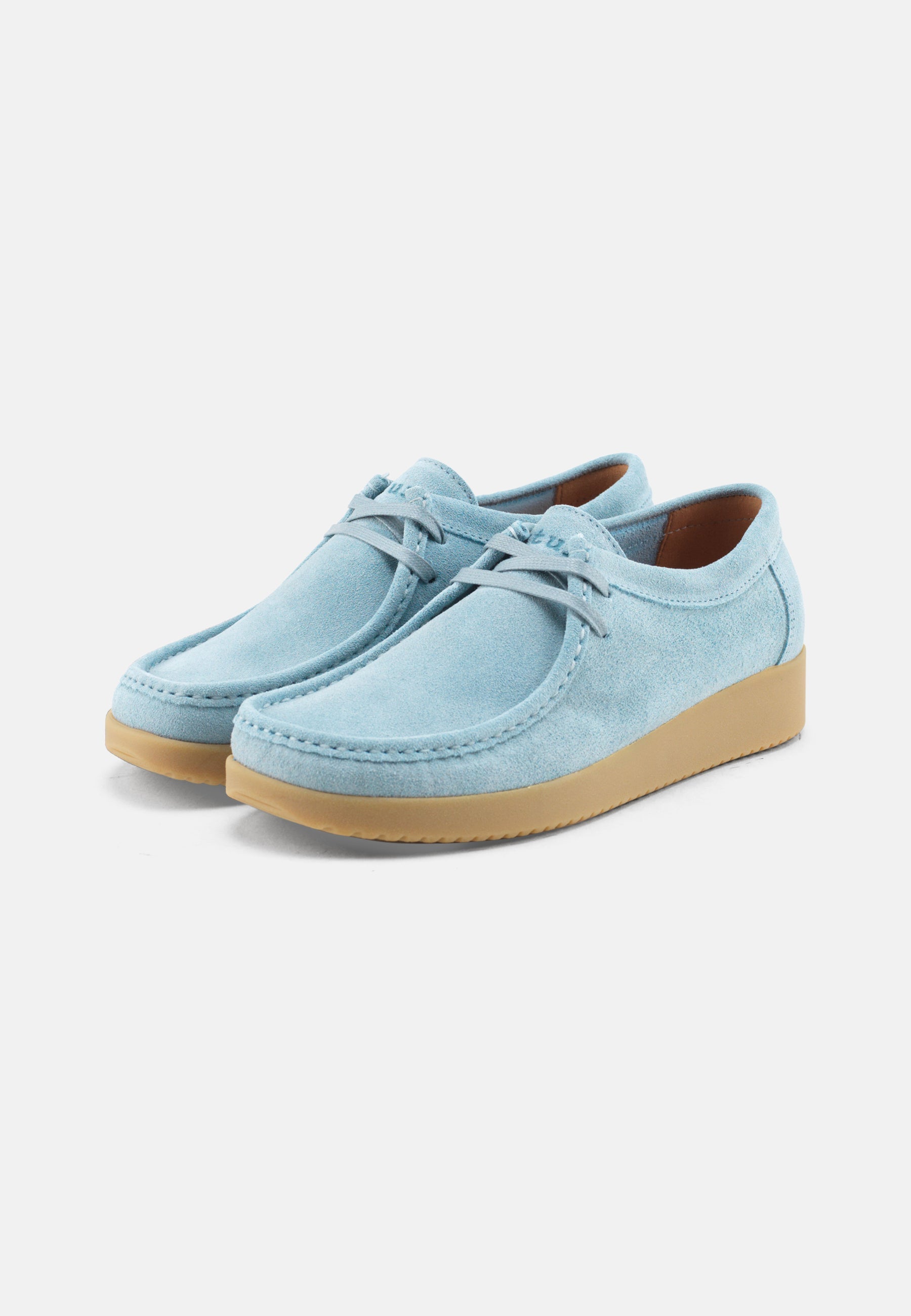 Alba - Chrome Free Suede with Gum Sole
