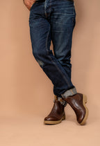 Thor - Veg Pull-Up Leather w. Wool