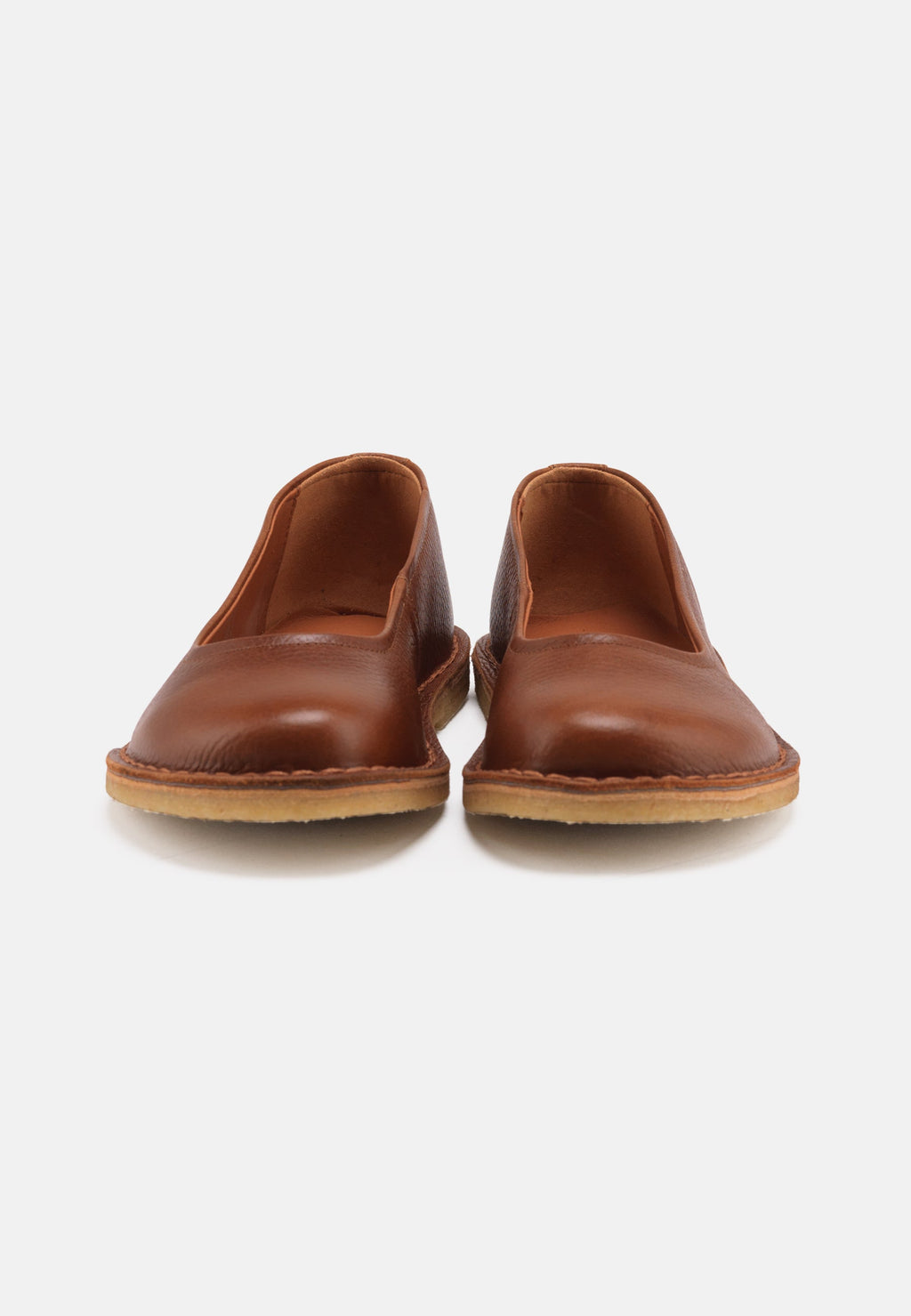 Sol Tumbled Leather Ballerina