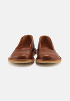 Sol Tumbled Leather Ballerina