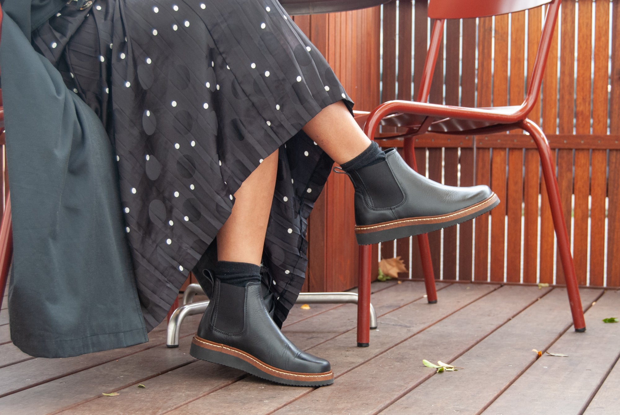 Gry Waxy Leather - Welted Sole CF