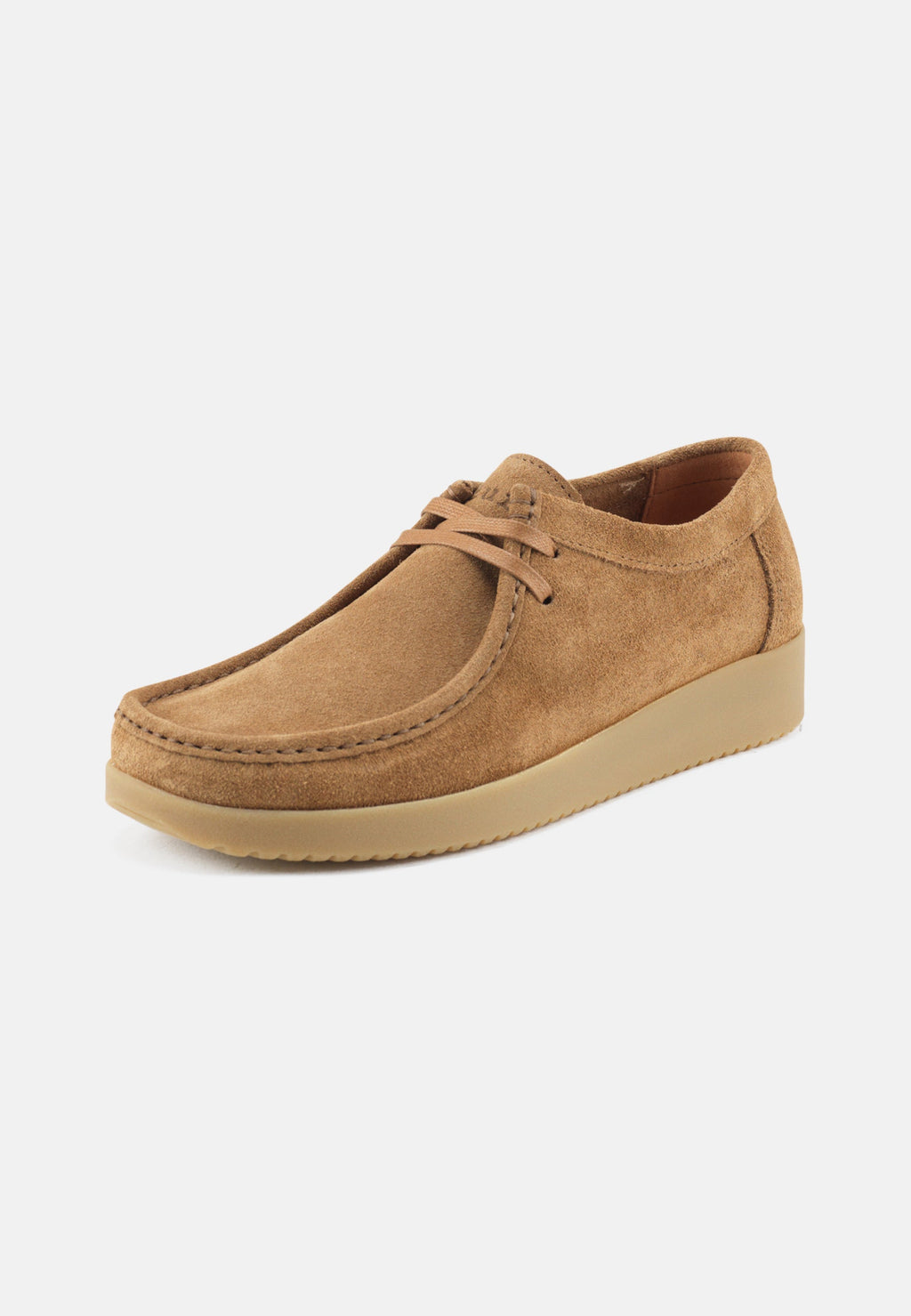 Alba - Chrome Free Suede with Gum Sole