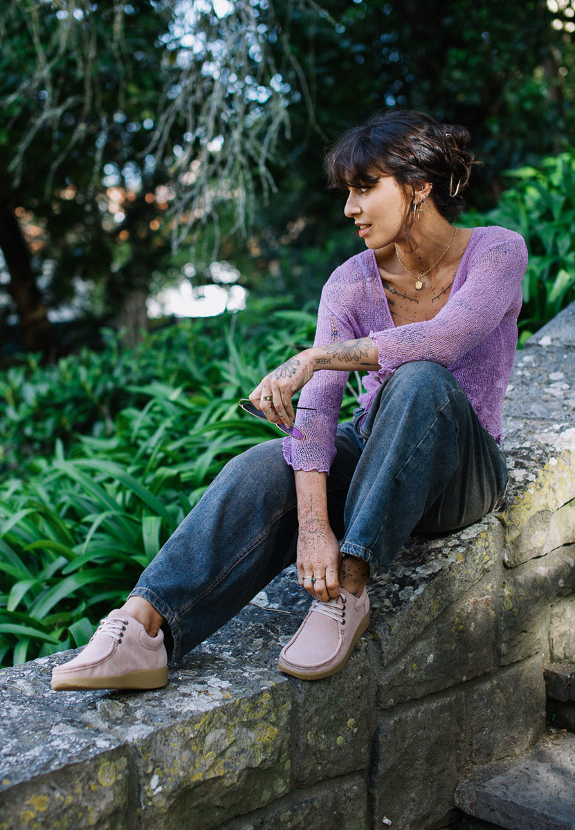 Anna Suede WR w Gum Sole