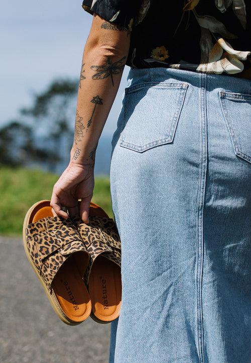 Katrine Suede WR w Natural Sole