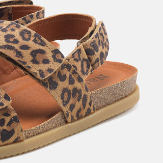 Mathilde Suede Print w Natural Sole