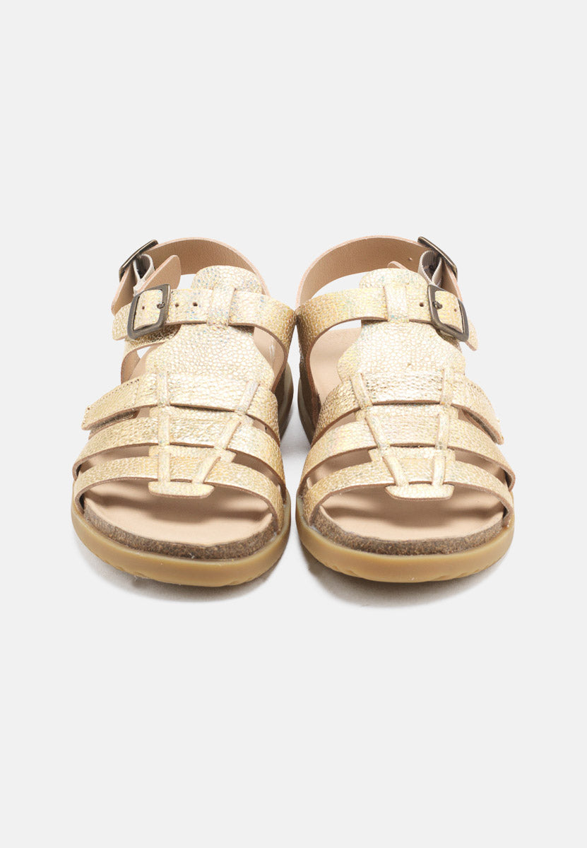 Mette Metallic Suede