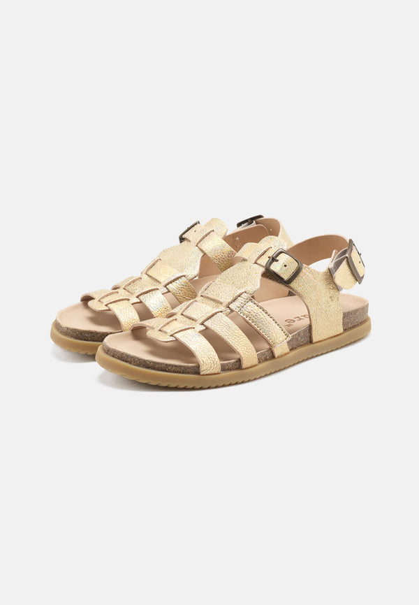 Mette Metallic Suede