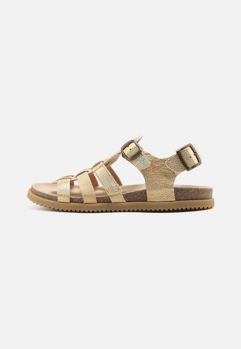 Mette Metallic Suede